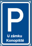 Nejlevnější parkování nejblíže zámku Konopiště